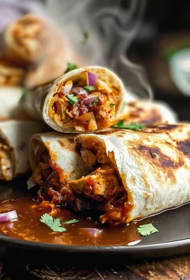 Crispy BBQ Chicken Wraps