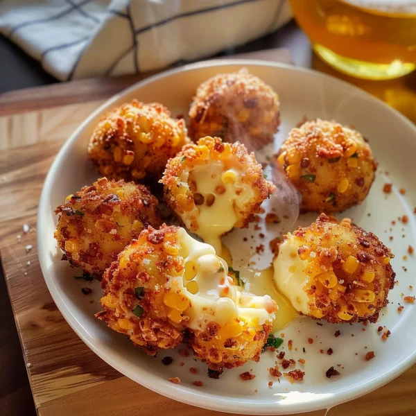 Crispy Corn Cheese Bites