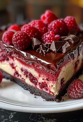 Dark Chocolate Raspberry Cheesecake: Indulge in a Decadent Dessert Delight