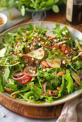 Fresh Mixed Greens Side Salad (for Steak, Pasta, & More!)