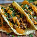 Garlic Butter Honey BBQ Tacos