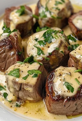 Garlic Butter Steak Bites with Parmesan Cream Sauce: A Flavorful, Easy Recipe