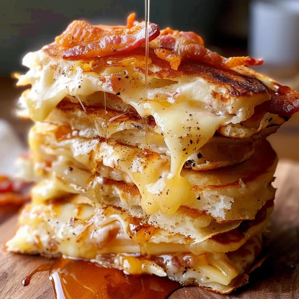 Grilled Cheese Pancakes