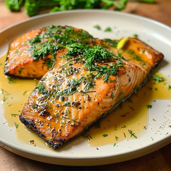 Grilled Salmon with Dijon Mustard Sauce: A Flavorful Delight!