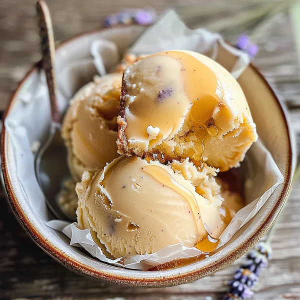 Honey Lavender Ice Cream