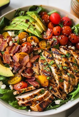 Honey Mustard Chicken Salad with Avocado, Bacon & Goat Cheese