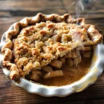 Hot Buttered Rum Apple Pie