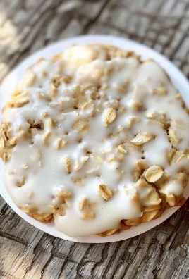 Iced Oatmeal Cookies Recipe