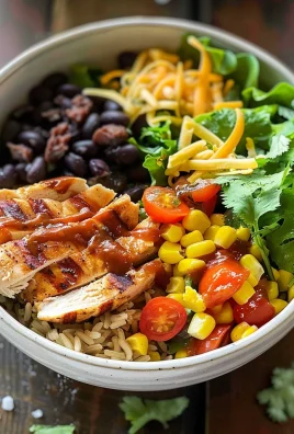 Irresistible High Protein BBQ Ranch Chicken Bowl Recipe
