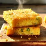 Jalapeño Cornbread with Lime Honey Glaze