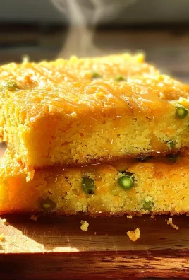 Jalapeño Cornbread with Lime Honey Glaze