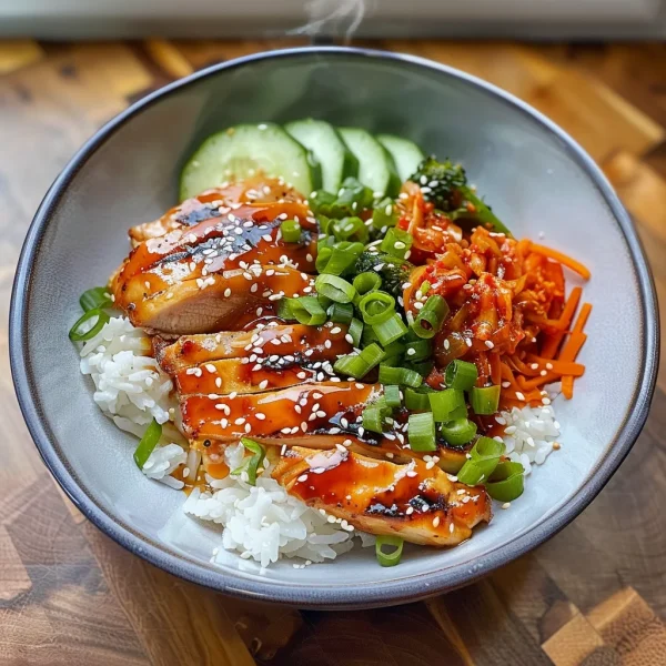 Korean BBQ Chicken Bowl