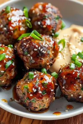 Korean BBQ Meatballs with Spicy Mayo Dip: An Incredible 7-Step Recipe