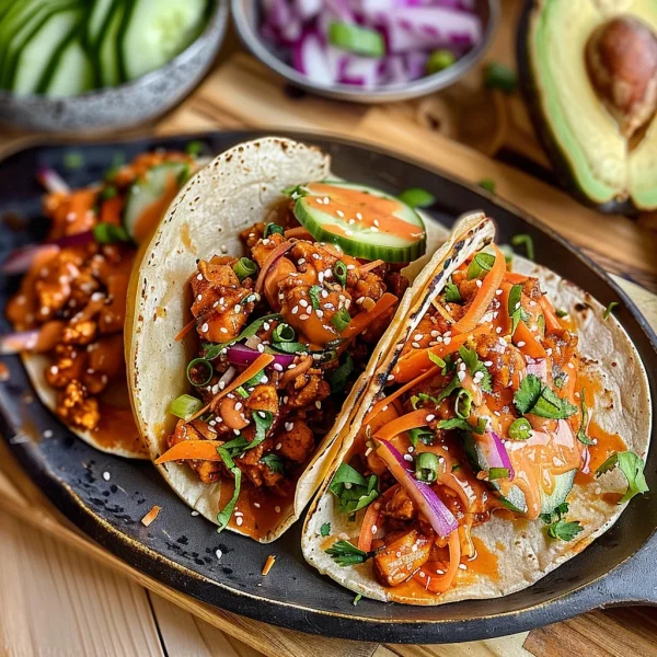 Korean Chicken Tacos Recipe