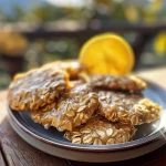 Lemon Oatmeal No-Bake Cookies