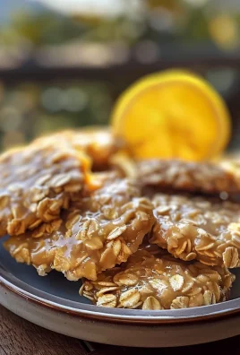 Lemon Oatmeal No-Bake Cookies