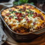 Low-Carb Bacon Cheeseburger Casserole: A Delicious and Easy Recipe for Keto Lovers