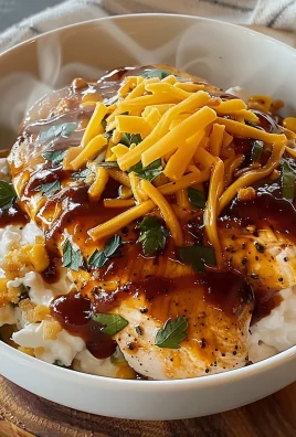 Macro Friendly BBQ Ranch Chicken Bowl with 42g of Protein