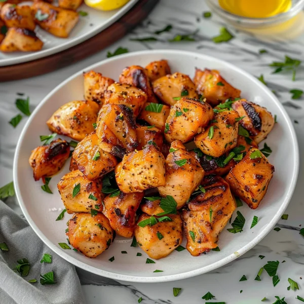 Make Flavorful Air Fryer Lemon Chicken Bites in Just 10 Minutes!