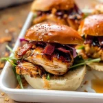 Maple Chicken & Bacon Sliders
