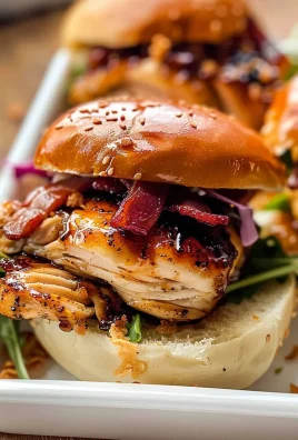 Maple Chicken & Bacon Sliders