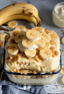 No Bake Banana Pudding