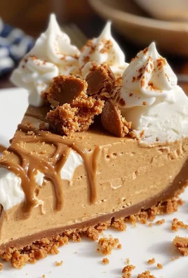 No Bake Biscoff Pie