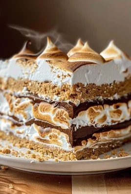 No Bake S'mores Cake