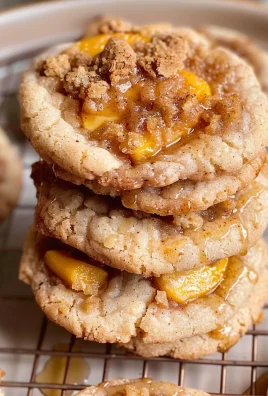 Peach Cobbler Cookies