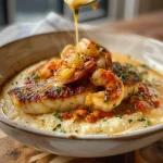 Red Snapper Shrimp Grits Cajun
