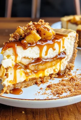 Salted Caramel Apple Pie Cheesecake Recipe
