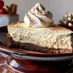 Spiced Chai Cheesecake + Gingersnap Crust