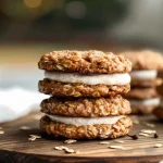 Spiced Eggnog Oatmeal Cream Pies