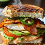 Spicy Grilled Chicken Avocado Sandwich