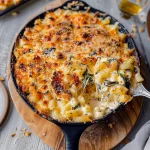 Spinach Artichoke Mac and Cheese