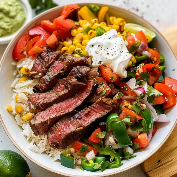Steak Fajita Bowl Recipe