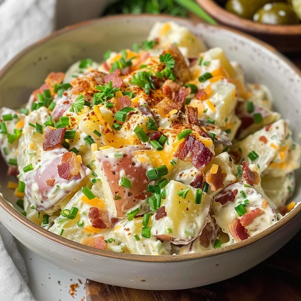 Steakhouse Potato Salad: A Creamy, Flavor-Packed Side Dish