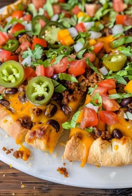 Taco Pizza Appetizer: A Delightful Fusion of Flavors