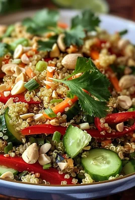 Thai Quinoa Crunch Salad: A Refreshing Healthy Delight!
