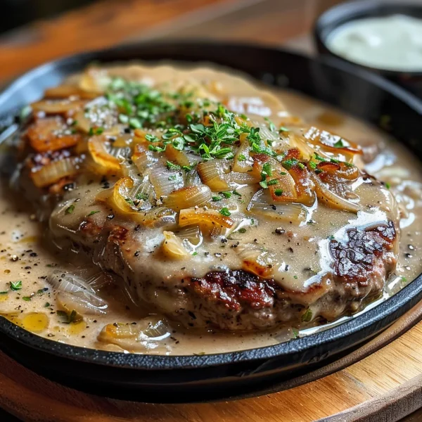 Amish Hamburger Steak Bake