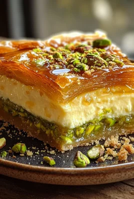 Baklava Pistachio Cheesecake