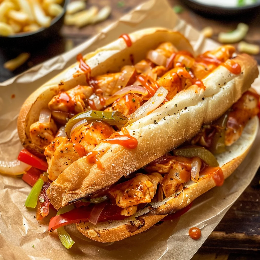 Best Buffalo Chicken Cheesesteak Recipe