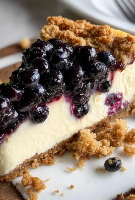 Blueberry Crumble Cheesecake