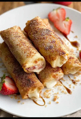 Cheesecake Egg Rolls