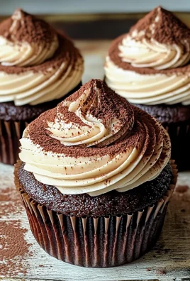 Chocolate Tiramisu Cupcakes