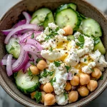 Cottage Cheese and Chickpea Salad: A Refreshing and Protein-Packed Delight
