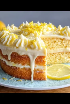 Easy Lemon Birthday Cake Recipe