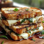 Grilled Balsamic Vinaigrette Sandwich Melt: A Flavorful Delight