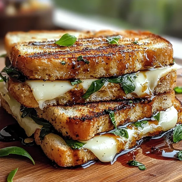 Grilled Balsamic Vinaigrette Sandwich Melt: A Flavorful Delight