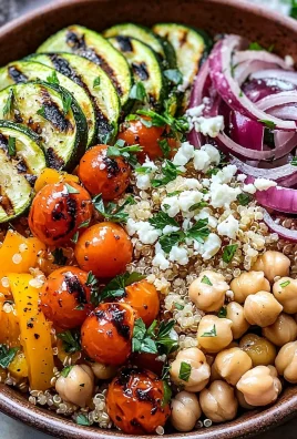 Healthy Grilled Mediterranean Bowl